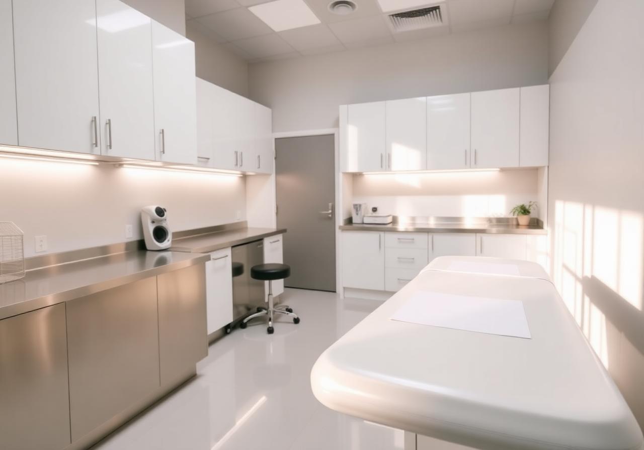 Wellness clinic, after cleaning