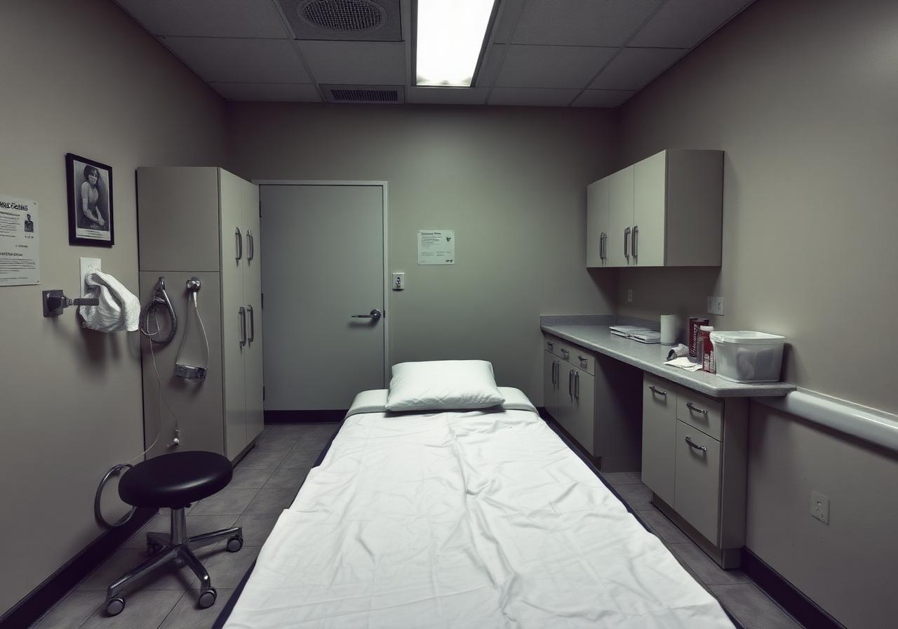Wellness clinic, before cleaning