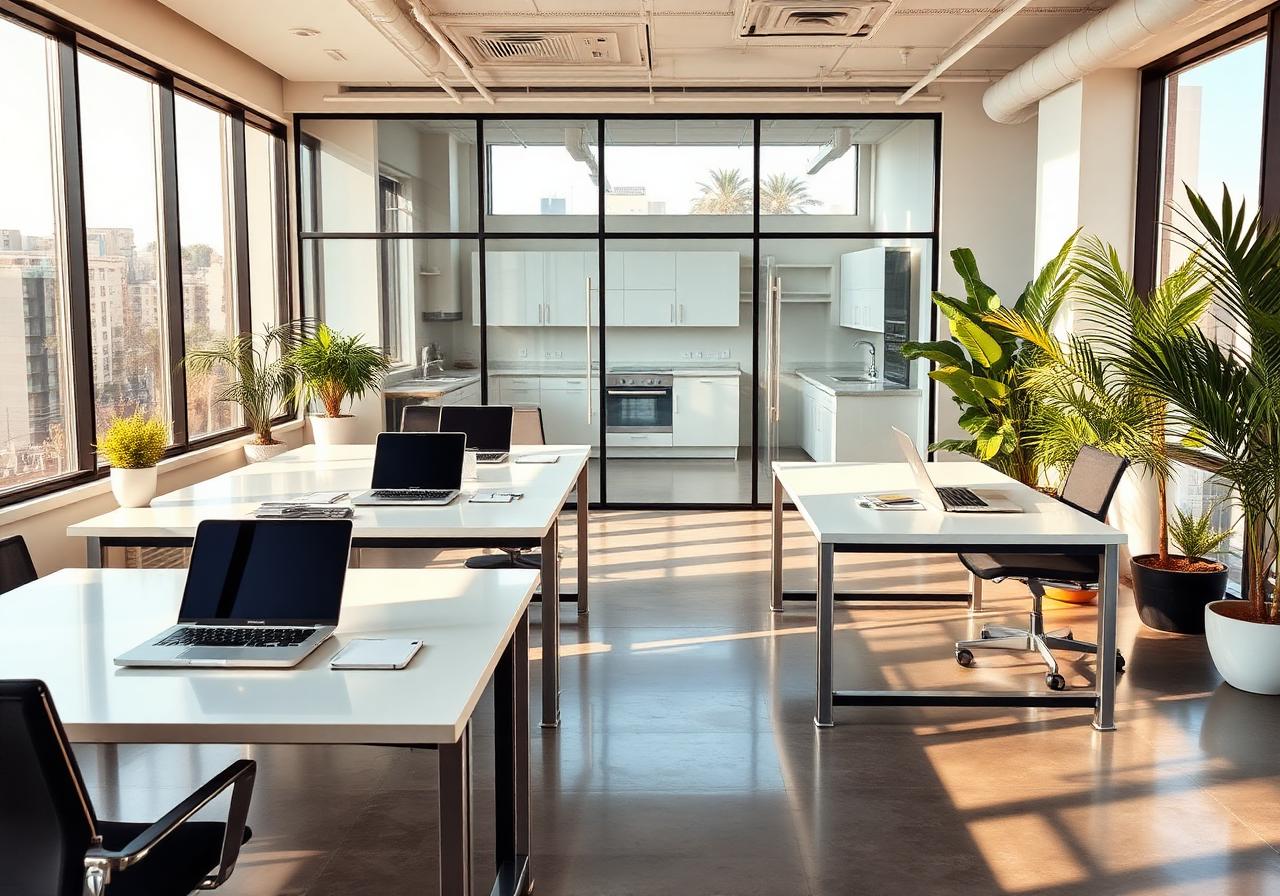 Boutique office, after cleaning
